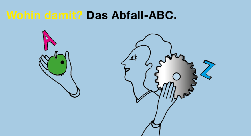 Wohin damit? Das Abfall-ABC